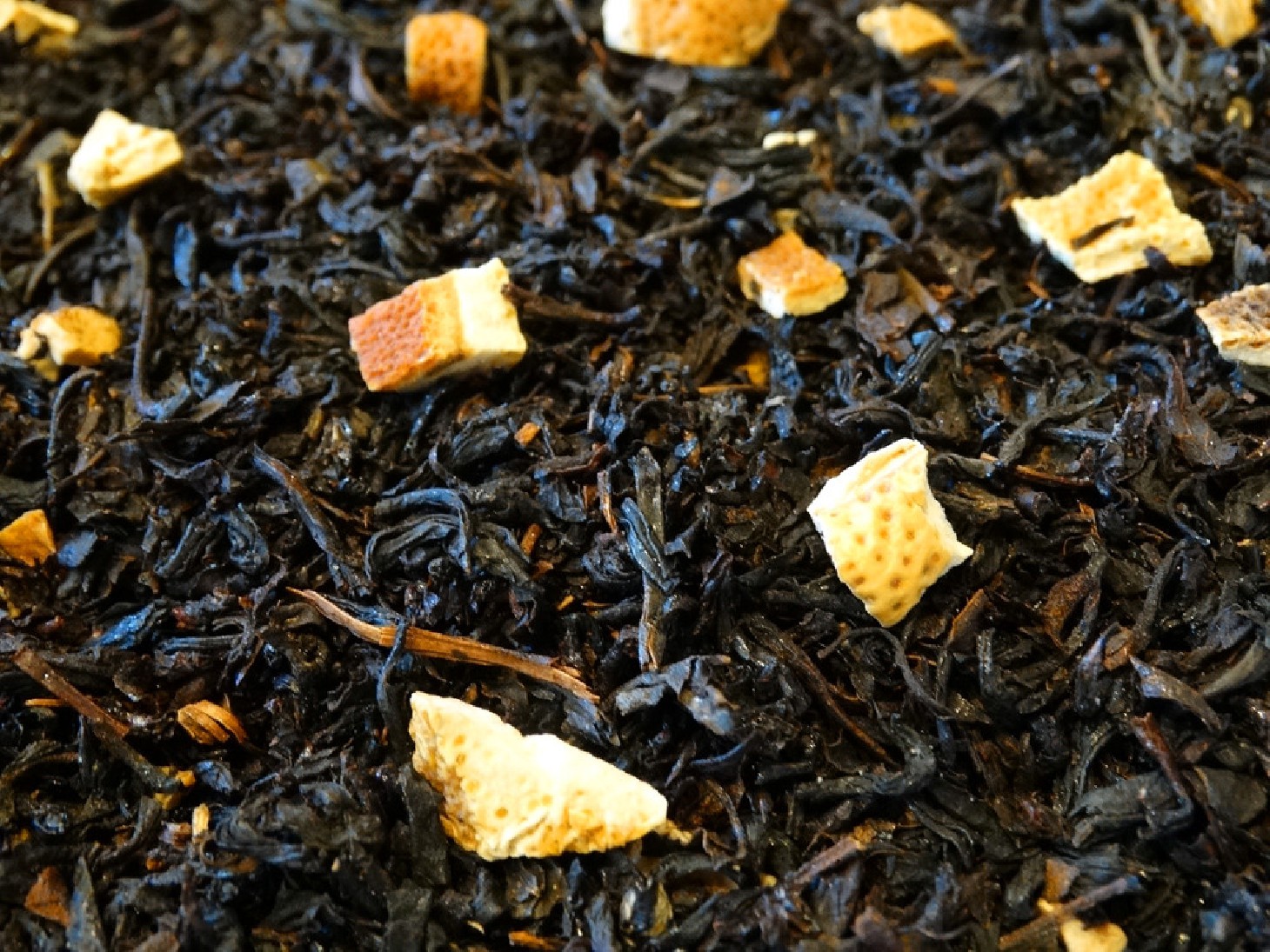 flavored black tea, Russian flavour bergamot, citrus fruits, spices