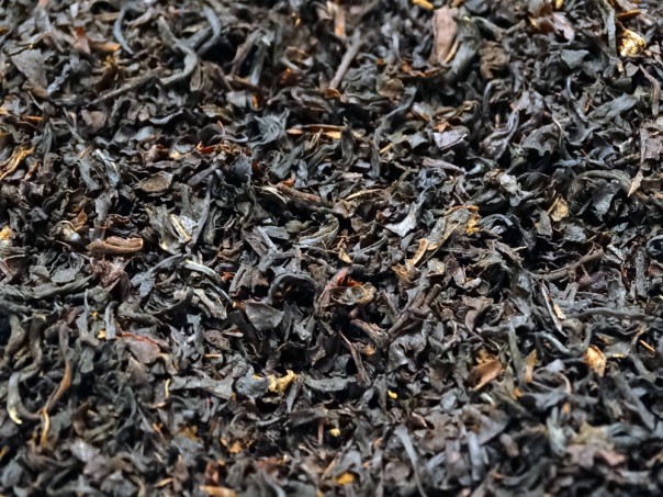 Black tea, vanilla