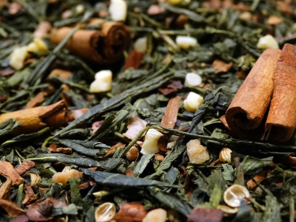 thé de noel thé vert alpina aromatisé par Tea & Cie acheter du thé