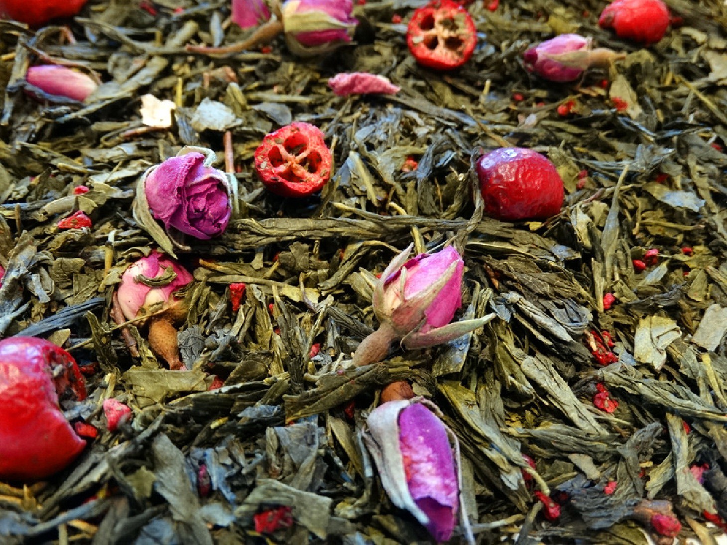 thé vert aromatisé pink fantasy comptoir de thé Tea et Cie à Vannes