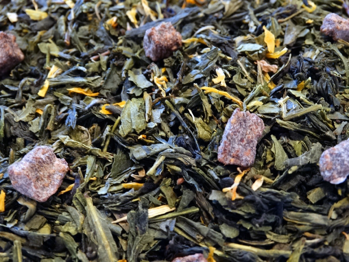 utopie thé vert à la poire par Tea et Cie boutique de thé  vrac aromatisé en ligne