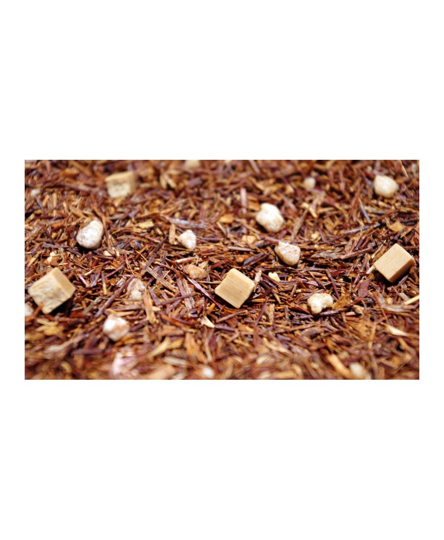 infusion sans théine rooibos caramel doux thé rouge tea & cie