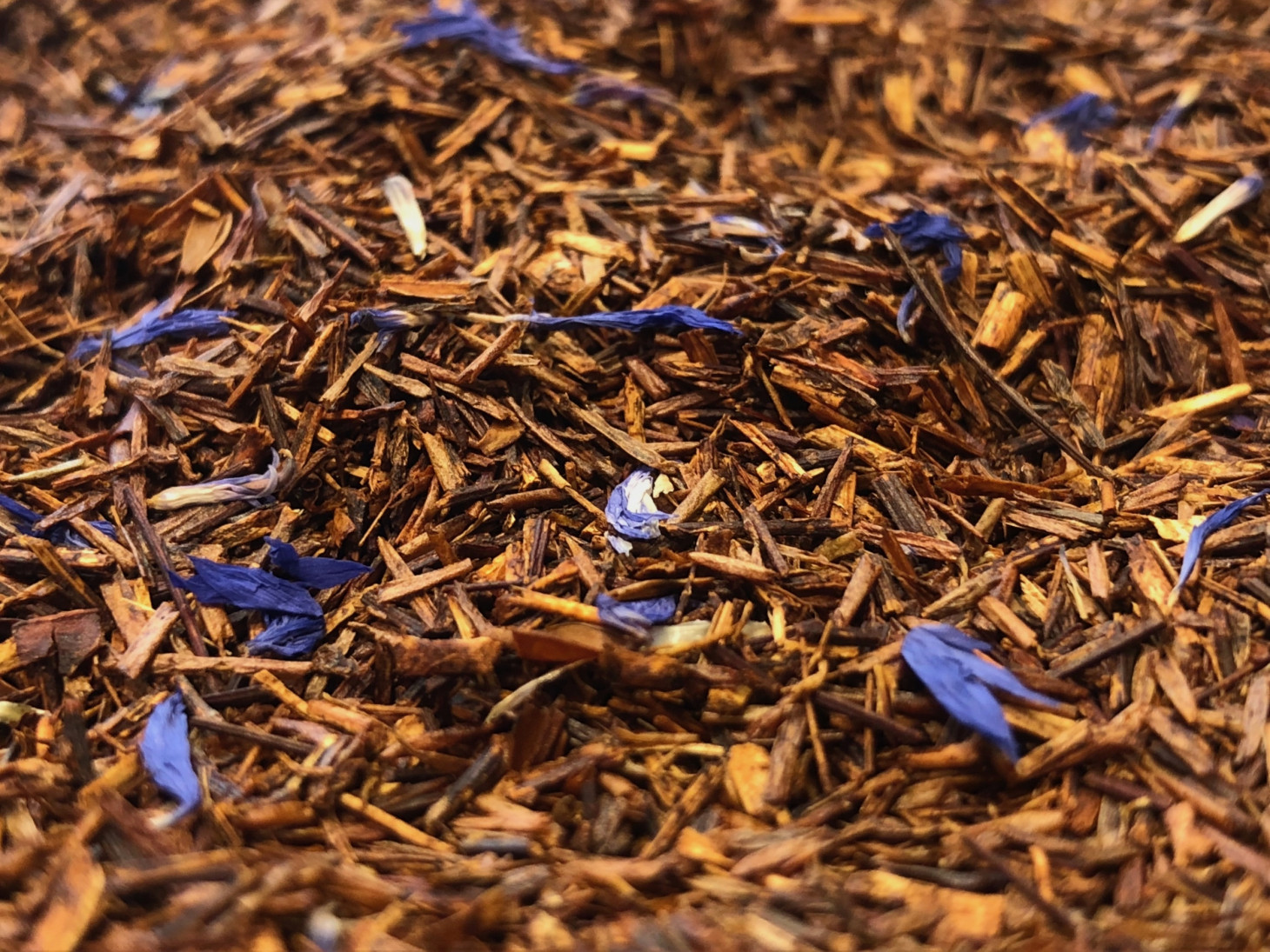 Rooibos, Bergamot, blue flowers