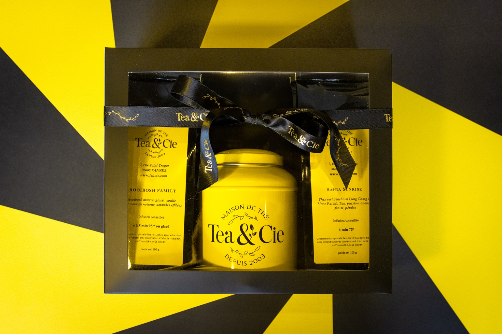 Coffret de thés - Tea&Cie Maison de thé français