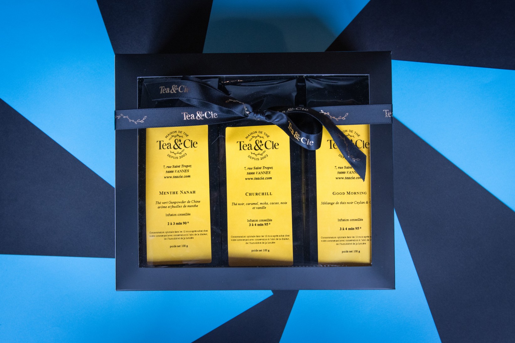 Coffret de thés - Tea&Cie - maison de thé française Coffret de thés - Tea&Cie - maison de thé française