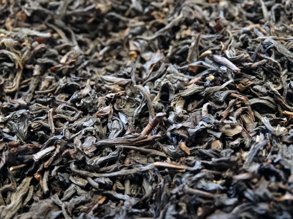 Smoked black tea, China