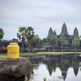 La petite boîte jaune est partie au #Cambodge et plus précisément à Anghkor Vat. Merci à Michel.S